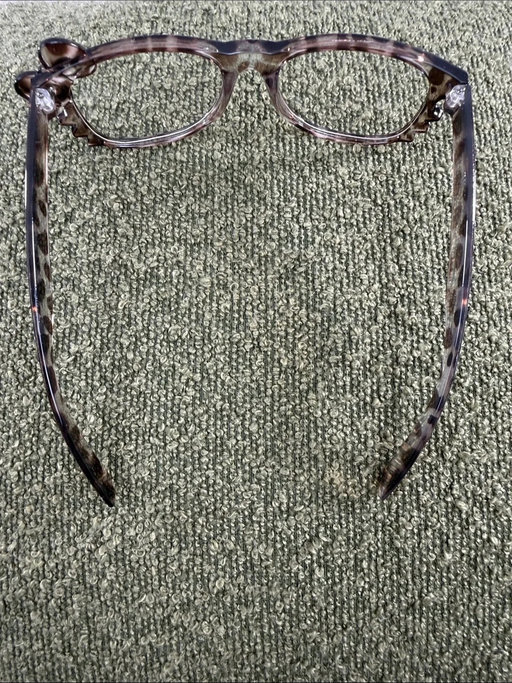 Transparent Tortoiseshell Cat-Eye Glasses - Clear Brown 90’s Y2K kitty